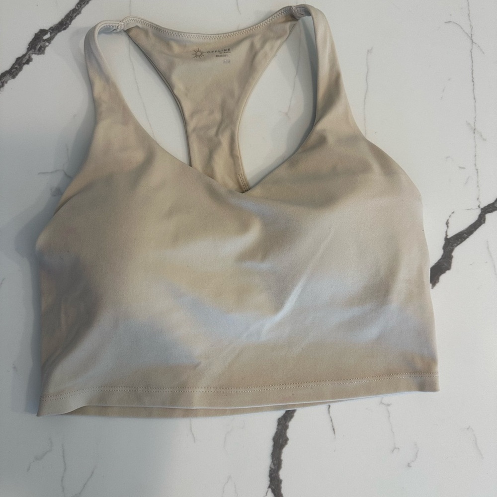 AERIE Offline racer back sports bra top